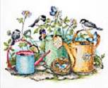 Printed Cross Stitch Animals and Birds