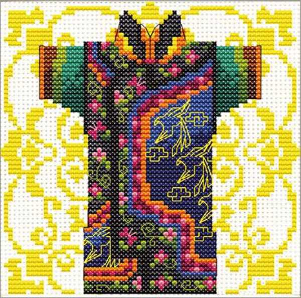 Printed Cross Stitch Kits - Around the World