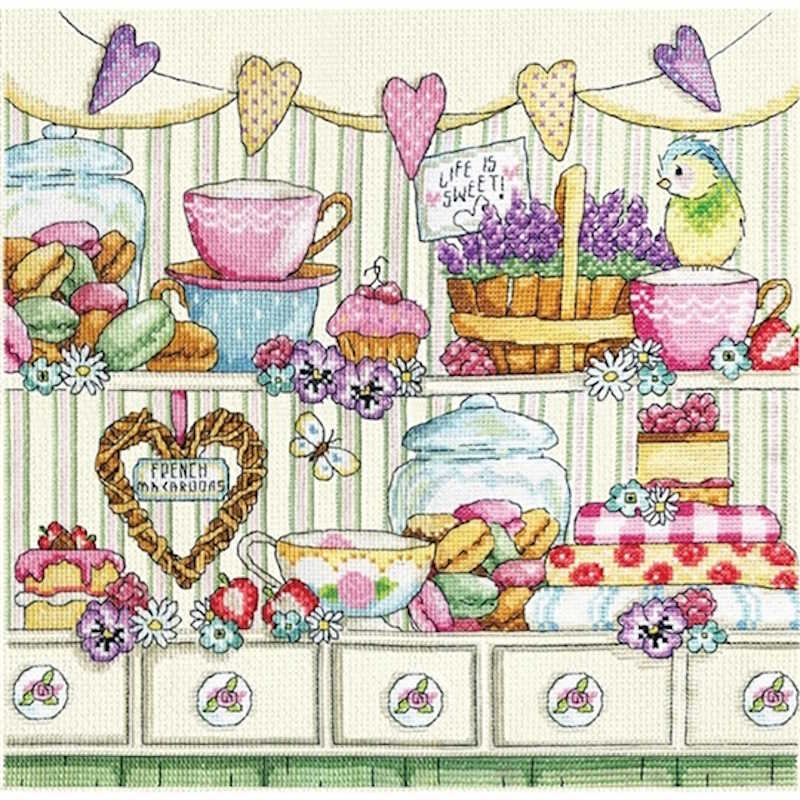 Pastries Cross Stitch Kit by Design Works