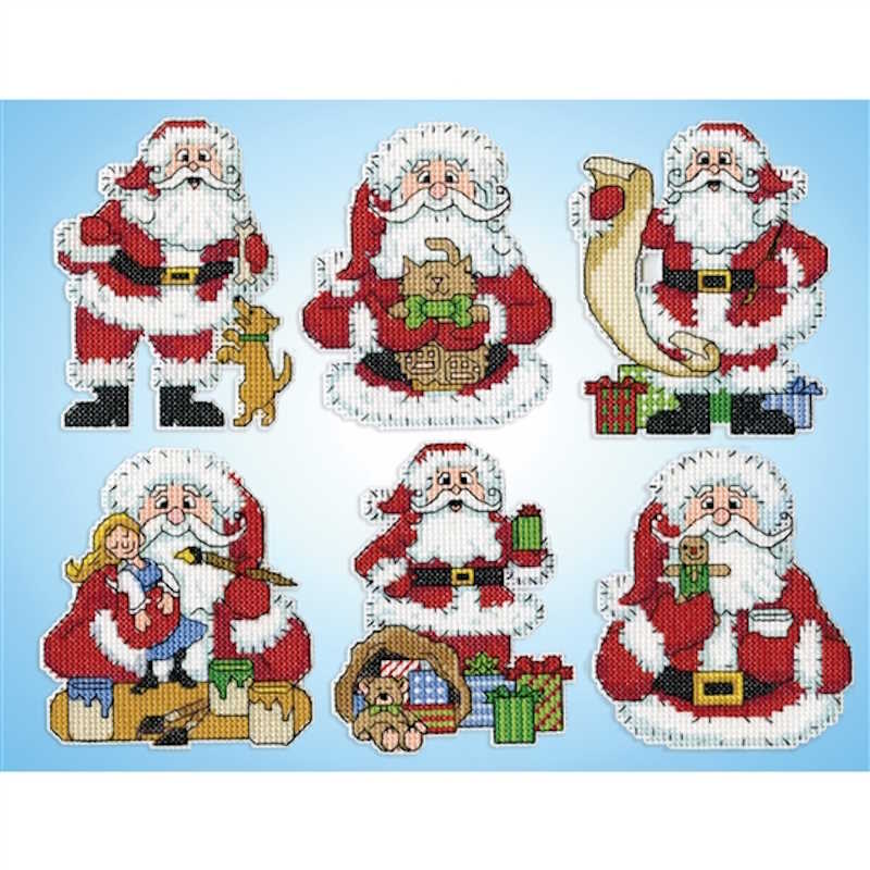 Getting Ready Santas Cross Stitch Kit By Design Works – The Happy Cross 