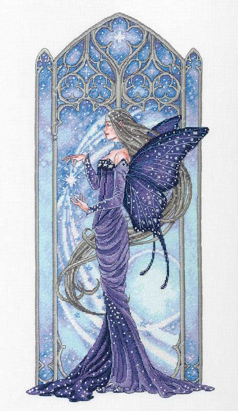 Wintertime Fairy Cross Stitch Kit by Dimensions