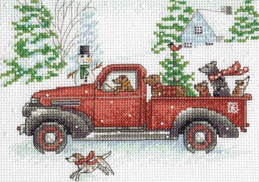 Joy Ride Cross Stitch Kit by Dimensions