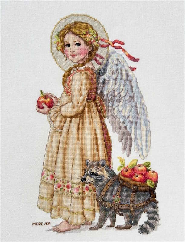 It's Apple Picking Time Cross Stitch Kit by Merejka