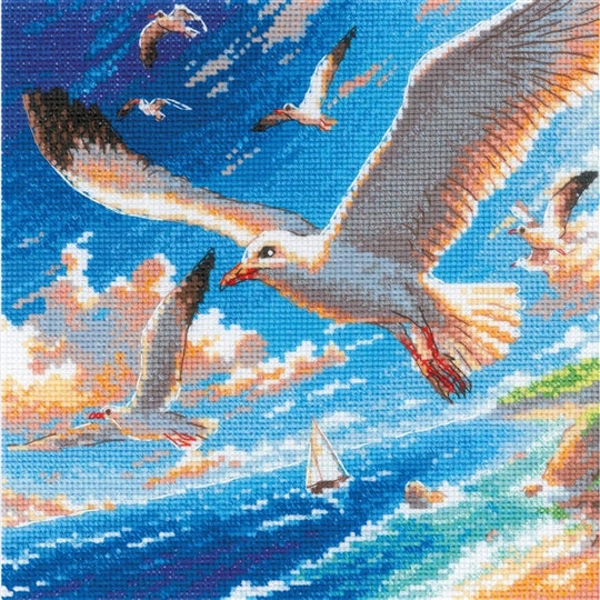 Sea Breeze Cross Stitch Kit By RIOLIS