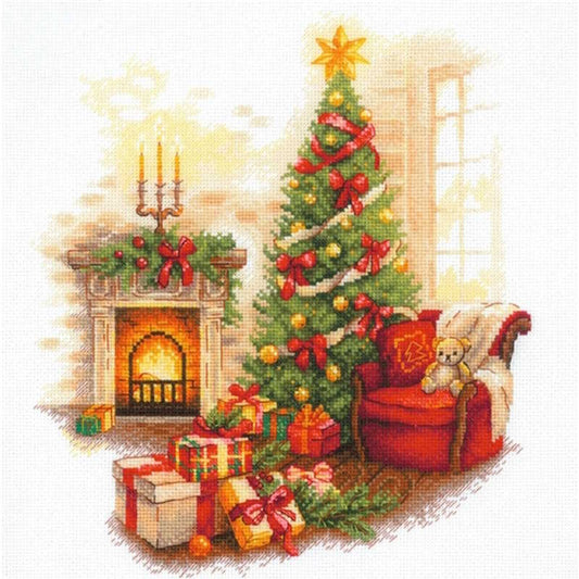 Christmas Serenity Cross Stitch Kit By RIOLIS