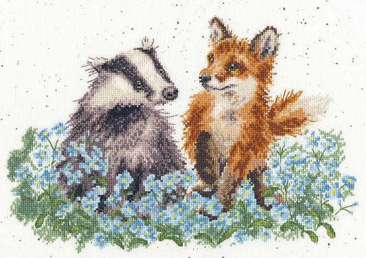 Woodland Glade Cross Stitch Kit By Bothy Threads