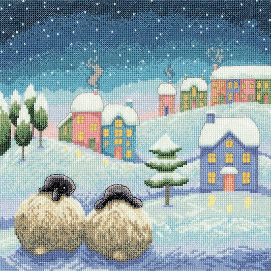 There's Snow Place Like Home Lucy Pittaway Cross Stitch Kit By Bothy Threads