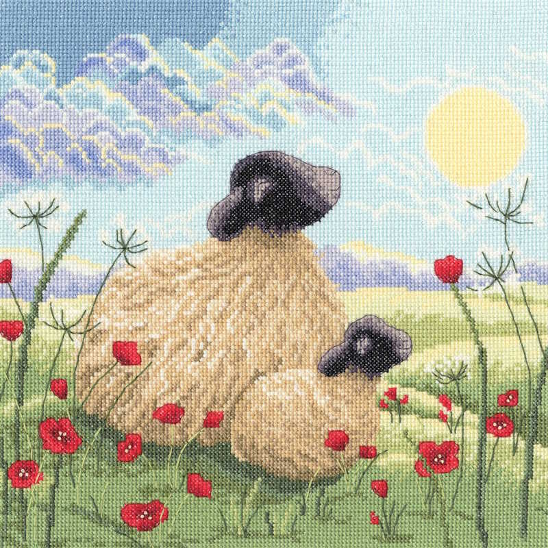 Mum and Me Lucy Pittaway Cross Stitch Kit By Bothy Threads