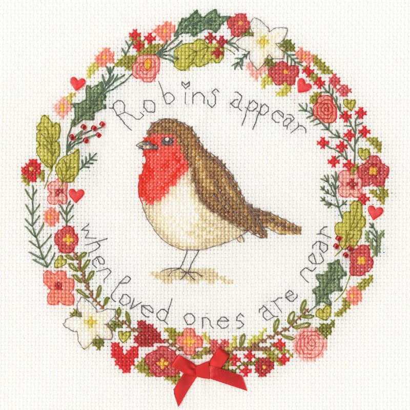 Loved Ones are Near Cross Stitch Kit By Bothy Threads