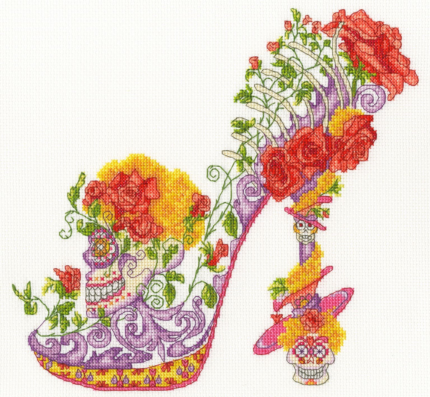 La Catrina Cross Stitch Kit By Bothy Threads