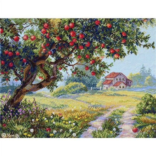 The Old Apple Tree Cross Stitch Kit by Merejka