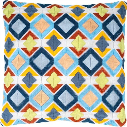 Diamonds Long Stitch Cushion Kit By Vervaco