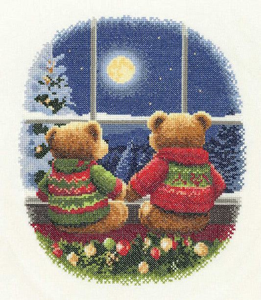 William's Christmas Wish Cross Stitch Kit by Heritage Crafts