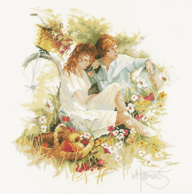 Picnic Cross Stitch Kit By Lanarte