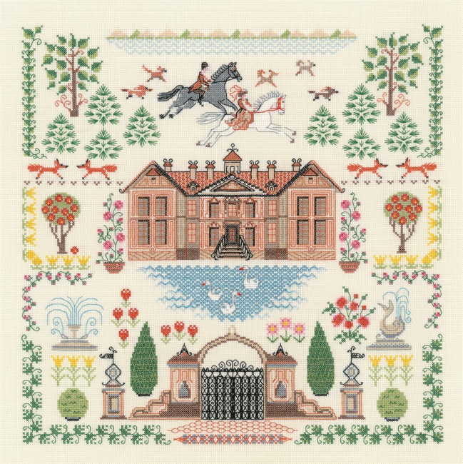 My House Cross Stitch Kit By RIOLIS