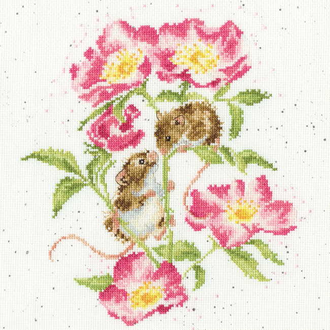 Little Whispers Cross Stitch Kit By Bothy Threads