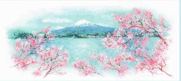 Fuji Cross Stitch Kit By RIOLIS